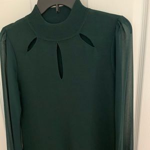 Stylish Emerald Green Sweater